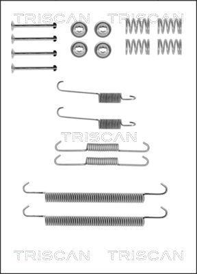 Triscan 8105 102582 - Accessory Kit, brake shoes autospares.lv