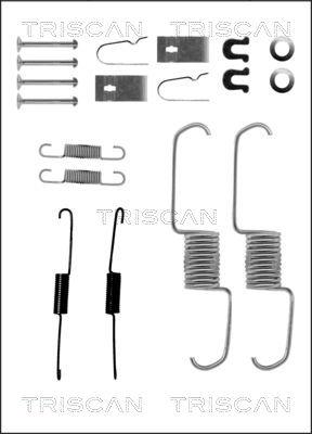 Triscan 8105 102577 - Accessory Kit, brake shoes autospares.lv