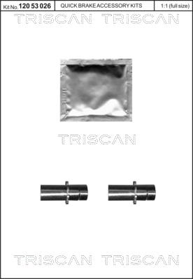 Triscan 8105 102640 - Adjuster, braking system autospares.lv