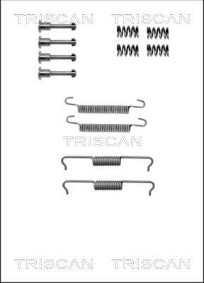 Triscan 8105 102602 - Accessory Kit, parking brake shoes autospares.lv