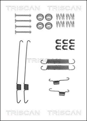 Triscan 8105 102614 - Accessory Kit, brake shoes autospares.lv