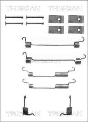 Triscan 8105 102610 - Accessory Kit, brake shoes autospares.lv