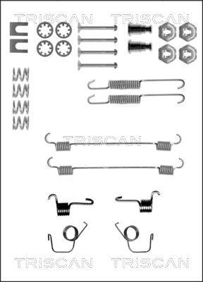 Triscan 8105 102270 - Accessory Kit, brake shoes autospares.lv