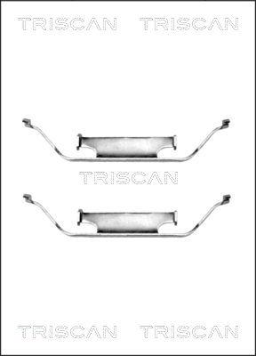 Triscan 8105 111571 - Accessory Kit for disc brake Pads autospares.lv