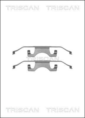 Triscan 8105 111615 - Accessory Kit for disc brake Pads autospares.lv