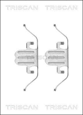 Triscan 8105 111620 - Accessory Kit for disc brake Pads autospares.lv