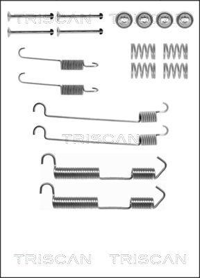 Triscan 8105 112514 - Accessory Kit, brake shoes autospares.lv