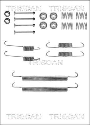 Triscan 8105 112581 - Accessory Kit, brake shoes autospares.lv