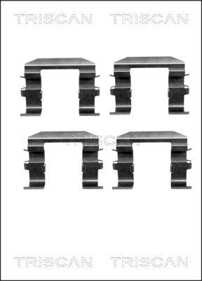 Triscan 8105 181003 - Accessory Kit for disc brake Pads autospares.lv