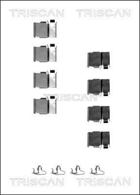 Triscan 8105 131624 - Accessory Kit for disc brake Pads autospares.lv