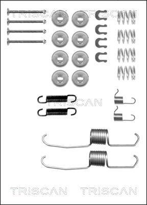 Triscan 8105 132505 - Accessory Kit, brake shoes autospares.lv