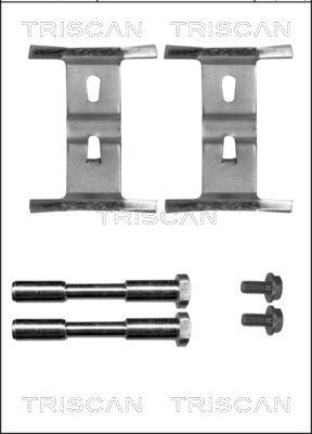 Triscan 8105 291604 - Accessory Kit for disc brake Pads autospares.lv