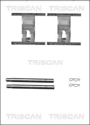 Triscan 8105 291605 - Accessory Kit for disc brake Pads autospares.lv