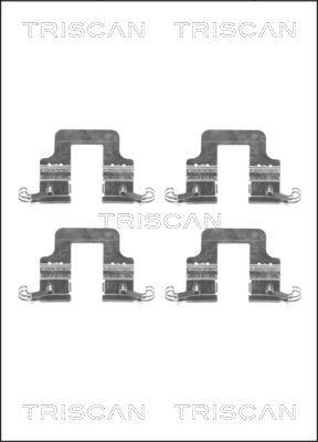 Triscan 8105 291613 - Accessory Kit for disc brake Pads autospares.lv