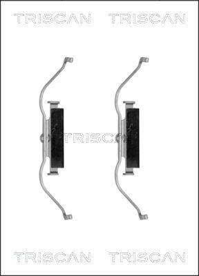 Triscan 8105 291612 - Accessory Kit for disc brake Pads autospares.lv