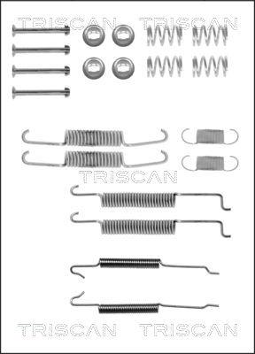 Triscan 8105 292547 - Accessory Kit, brake shoes autospares.lv