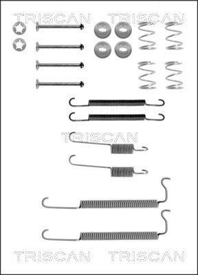 Triscan 8105 242447 - Accessory Kit, brake shoes autospares.lv