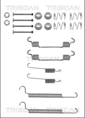 Triscan 8105 242569 - Accessory Kit, brake shoes autospares.lv