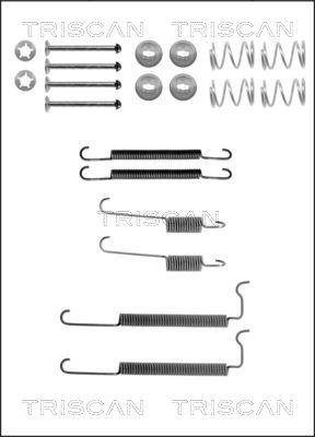 Triscan 8105 242567 - Accessory Kit, brake shoes autospares.lv