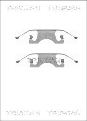 Triscan 8105 231594 - Accessory Kit for disc brake Pads autospares.lv