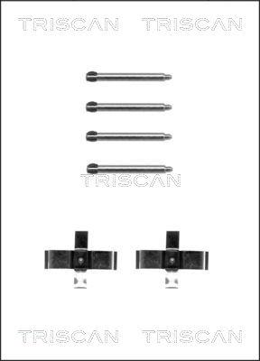 Triscan 8105 231581 - Accessory Kit for disc brake Pads autospares.lv