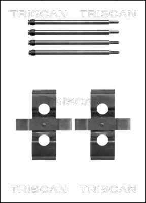 Triscan 8105 231601 - Accessory Kit for disc brake Pads autospares.lv