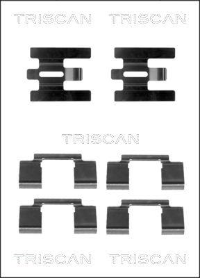 Triscan 8105 271603 - Accessory Kit for disc brake Pads autospares.lv