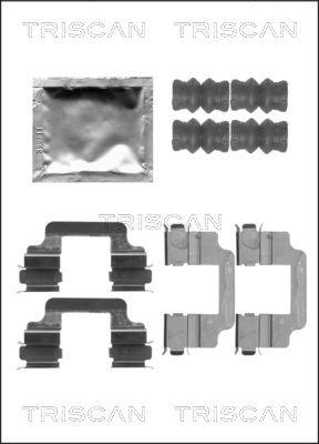 Triscan 8105 271607 - Accessory Kit for disc brake Pads autospares.lv