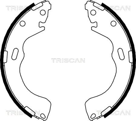 Triscan 8100 50616 - Brake Shoe Set autospares.lv