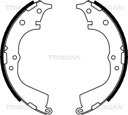 Triscan 8100 13591 - Brake Shoe Set autospares.lv