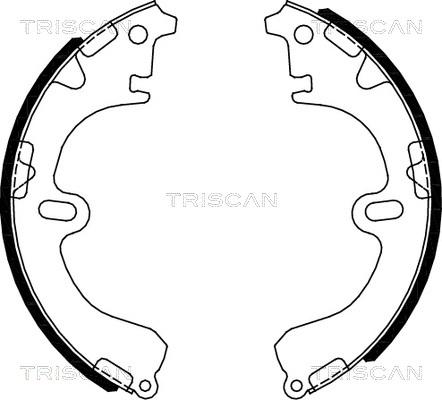 Triscan 8100 13051 - Brake Shoe Set autospares.lv