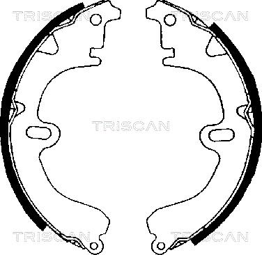 Triscan 8100 13392 - Brake Shoe Set autospares.lv