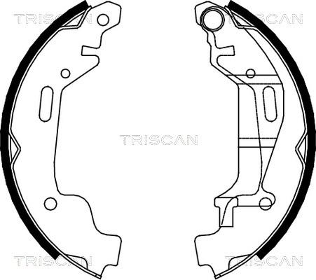 Triscan 8100 24001 - Brake Shoe Set autospares.lv