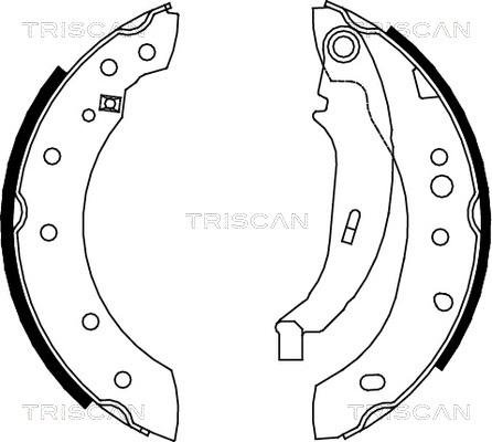 Triscan 8100 28052 - Brake Shoe Set autospares.lv