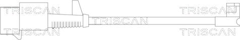 Triscan 8115 15001 - Warning Contact, brake pad wear autospares.lv