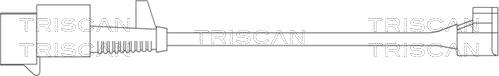 Triscan 8115 15003 - Warning Contact, brake pad wear autospares.lv