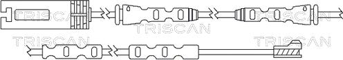 Triscan 8115 11050 - Warning Contact, brake pad wear autospares.lv