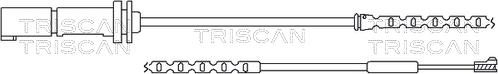 Triscan 8115 11057 - Warning Contact, brake pad wear autospares.lv