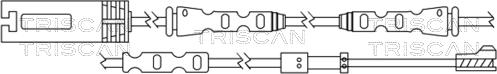 Triscan 8115 11065 - Warning Contact, brake pad wear autospares.lv