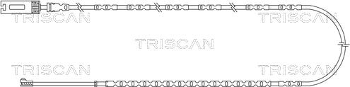 Triscan 8115 11066 - Warning Contact, brake pad wear autospares.lv