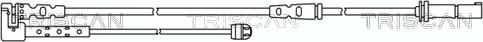 Triscan 8115 11068 - Warning Contact, brake pad wear autospares.lv