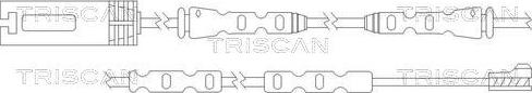 Triscan 8115 11062 - Warning Contact, brake pad wear autospares.lv