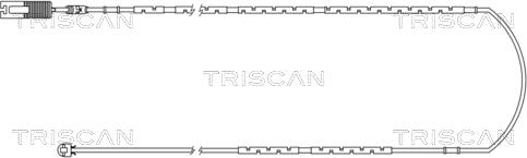 Triscan 8115 11018 - Warning Contact, brake pad wear autospares.lv