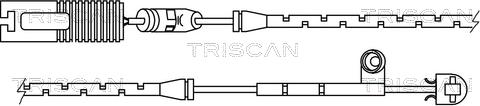 Triscan 8115 11017 - Warning Contact, brake pad wear autospares.lv