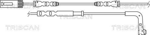 Triscan 8115 11035 - Warning Contact, brake pad wear autospares.lv