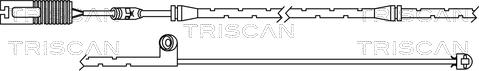 Triscan 8115 11030 - Warning Contact, brake pad wear autospares.lv
