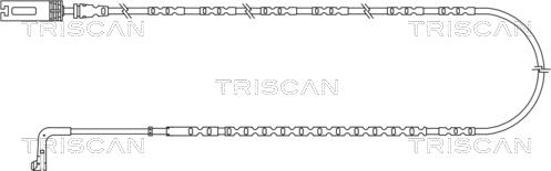 Triscan 8115 11032 - Warning Contact, brake pad wear autospares.lv