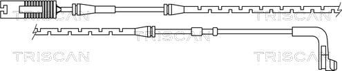 Triscan 8115 11029 - Warning Contact, brake pad wear autospares.lv