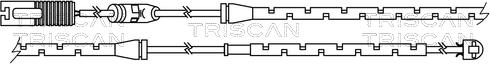 Triscan 8115 11020 - Warning Contact, brake pad wear autospares.lv