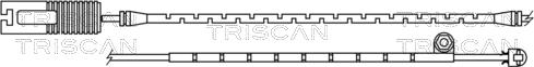 Triscan 8115 11021 - Warning Contact, brake pad wear autospares.lv